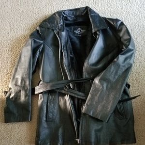 Leather jacket